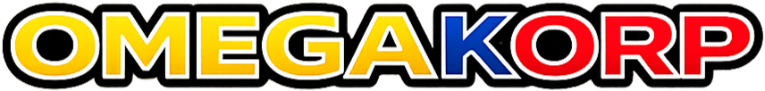 Omegakorp wordmark